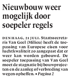 NRC Handelsblad, donderdag 21 juli 2005.