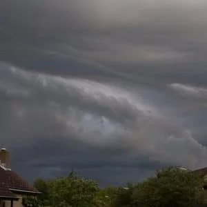 Zou het misschien gaan regenen?